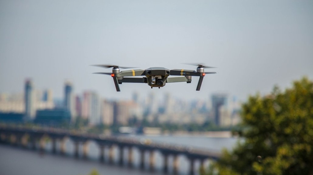 Drone chino en ciudad estadounidense